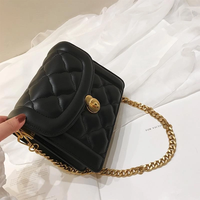 Black_Multi_Layer_Flap_Chain_Crossbody_Bag_Quilted_Bags