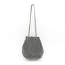 Black Rhinestones Bucket Bag Fashion Lady Evening Chain Bags