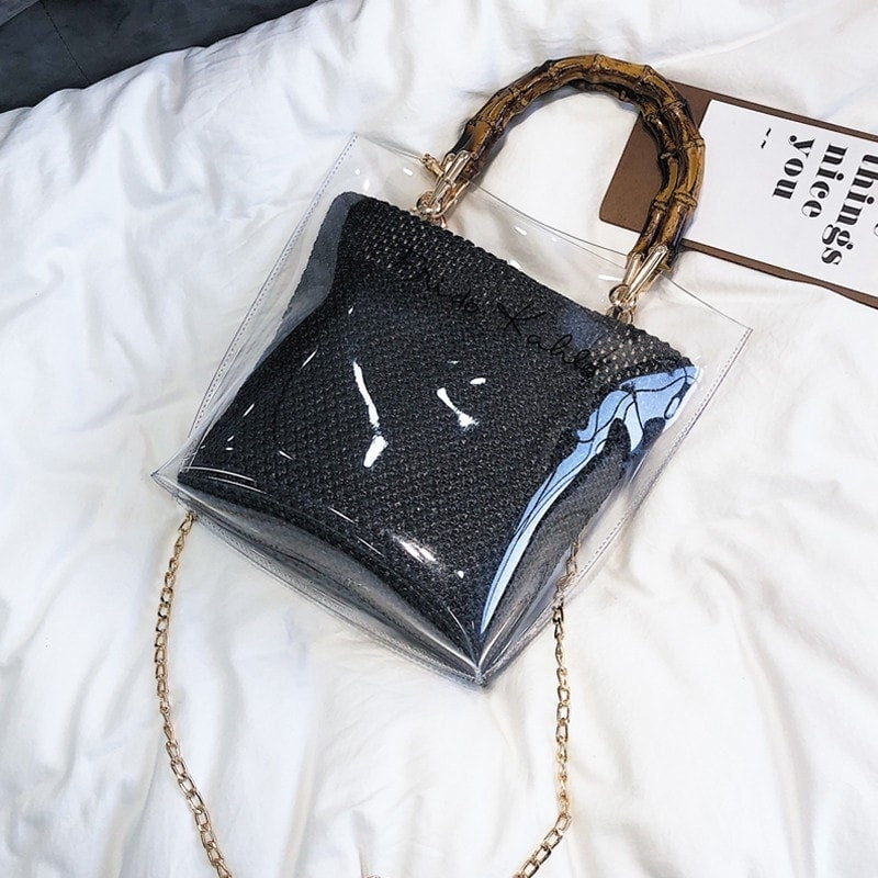 Black_Woven_Straw_Inner_Pouch_Bamboo_Handle_Clear-2