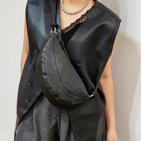 Black_soft_leather_zipper_half-moon_shoulder_bag_vintage_hobo_bags_7