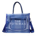 Blue Clear Tote Bag Large Tote Handbags with Removable Wide Strap | PRUSES