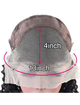 Body Wave Wig HD Transparent Lace Wig 13x4 Lace Frontal Wigs 200% Density Human Hair Wigs-7