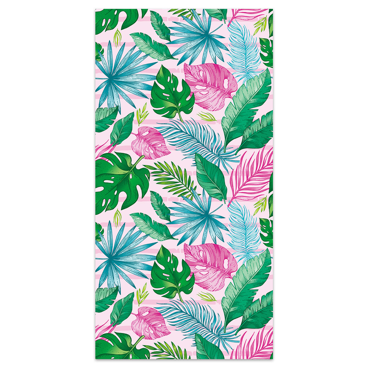 Botanical_Leaf_Double-Faced_Fleece_Beach_Towel_PRUSES_3
