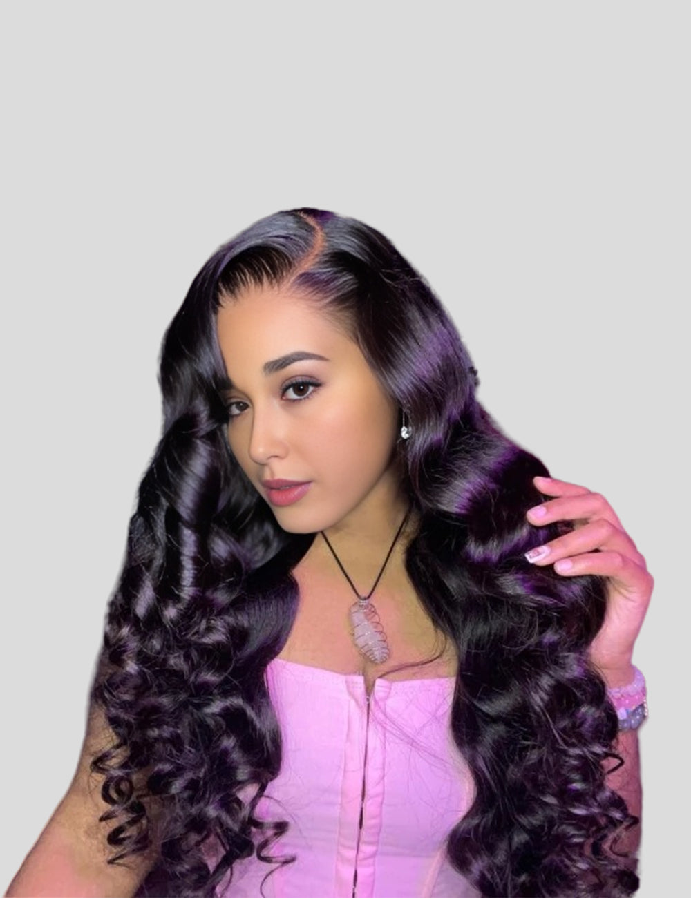 Brazilian Body Wave Human Hair Wigs 4x4 Lace Closure Wig HD Lace Wig 30 Inch-1