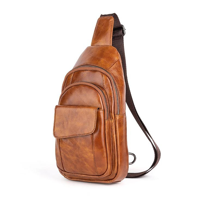 Brown_Black_Leather_Vintage_Crossbody_Bag_Chest_Bags_Fanny_Pack