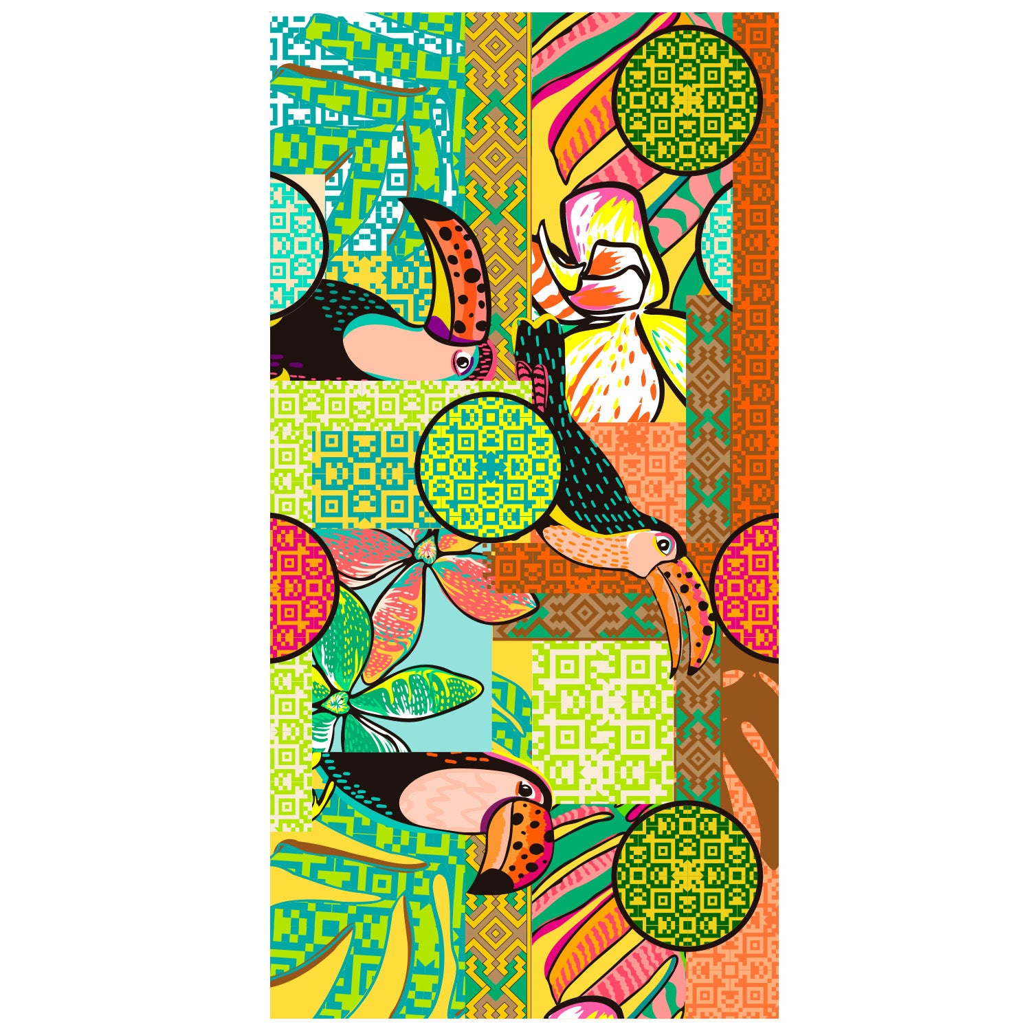 Colorful_Sea_Turtles_Beach_Towel_PRUSES_9