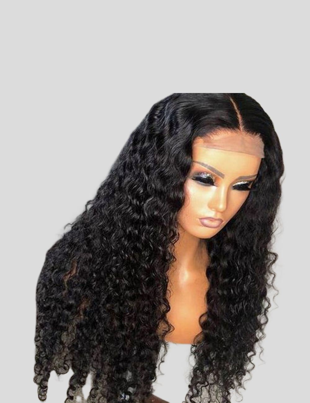 Deep Wave Lace Frontal Wigs HD Lace Front Wig Long Glueless Human Hair Wigs-11