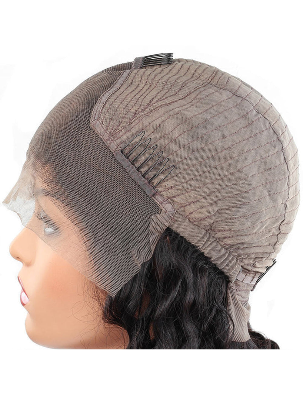 Deep Wave Wigs Malaysian Deep Wave Short Bob Human Hair Wig 200% Density-5