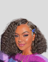 Deep Wave Wigs Malaysian Deep Wave Short Bob Human Hair Wig 200% Density