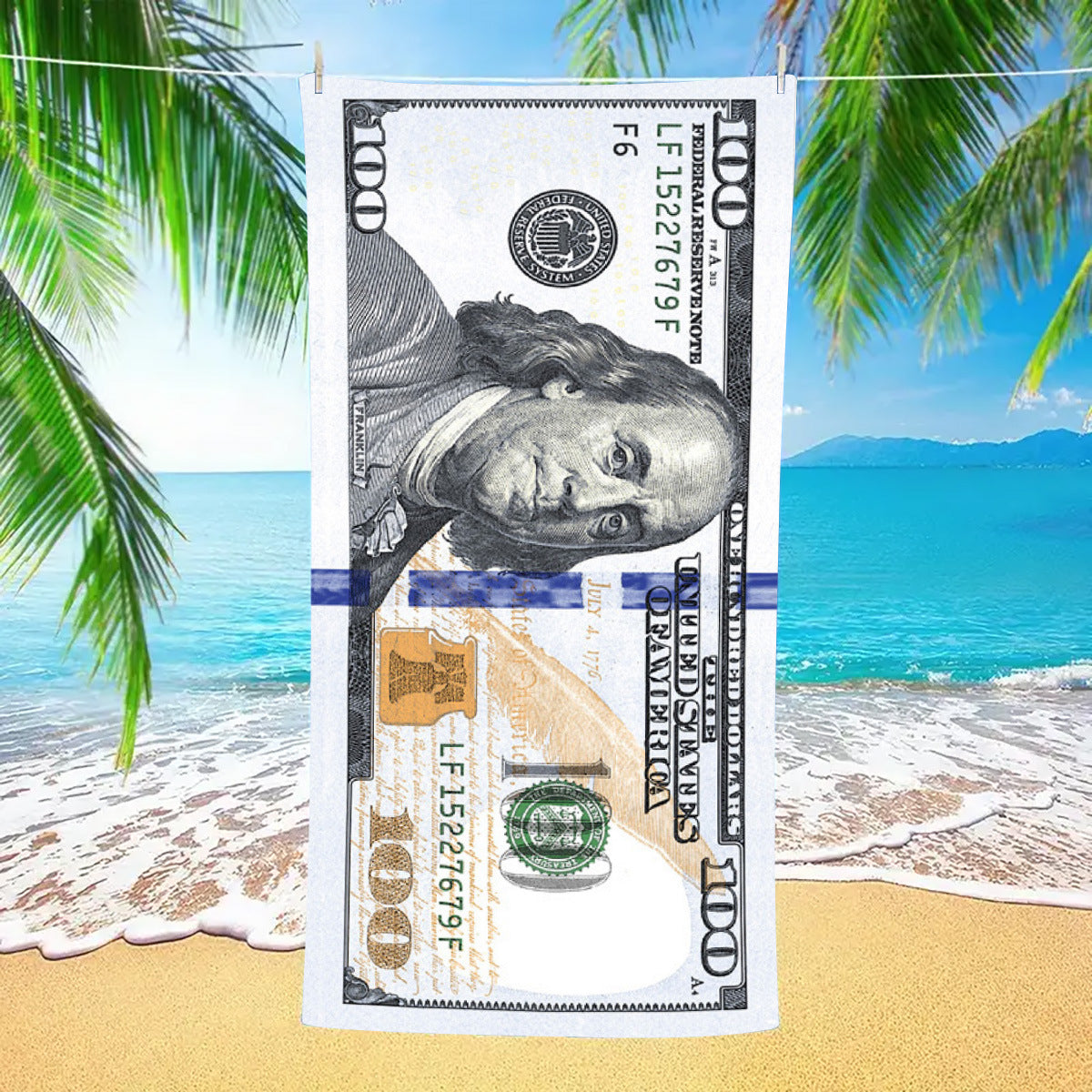 Dollar Digital Printed Microfiber Bath And Beach Towels | PRUSES