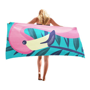 Flamingo Beach Towel | PRUSES-1
