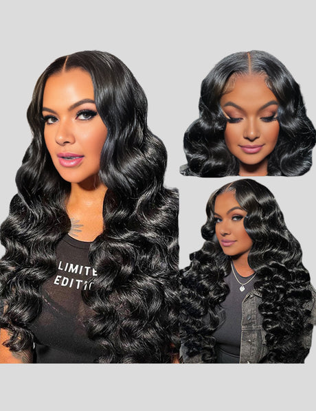Flash Sale Loose Deep Human Hair Wigs 13x4 &13x6 HD Lace Front Wigs