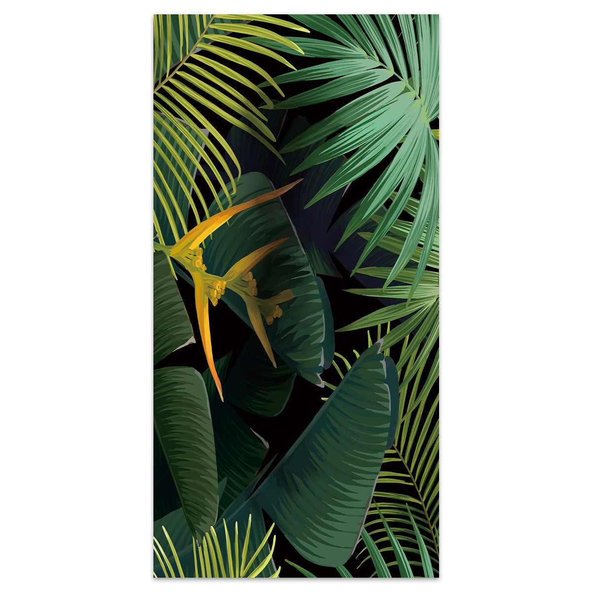 Forest_Leaves_Double-Faced_Fleece_Beach_Towel_PRUSES_10