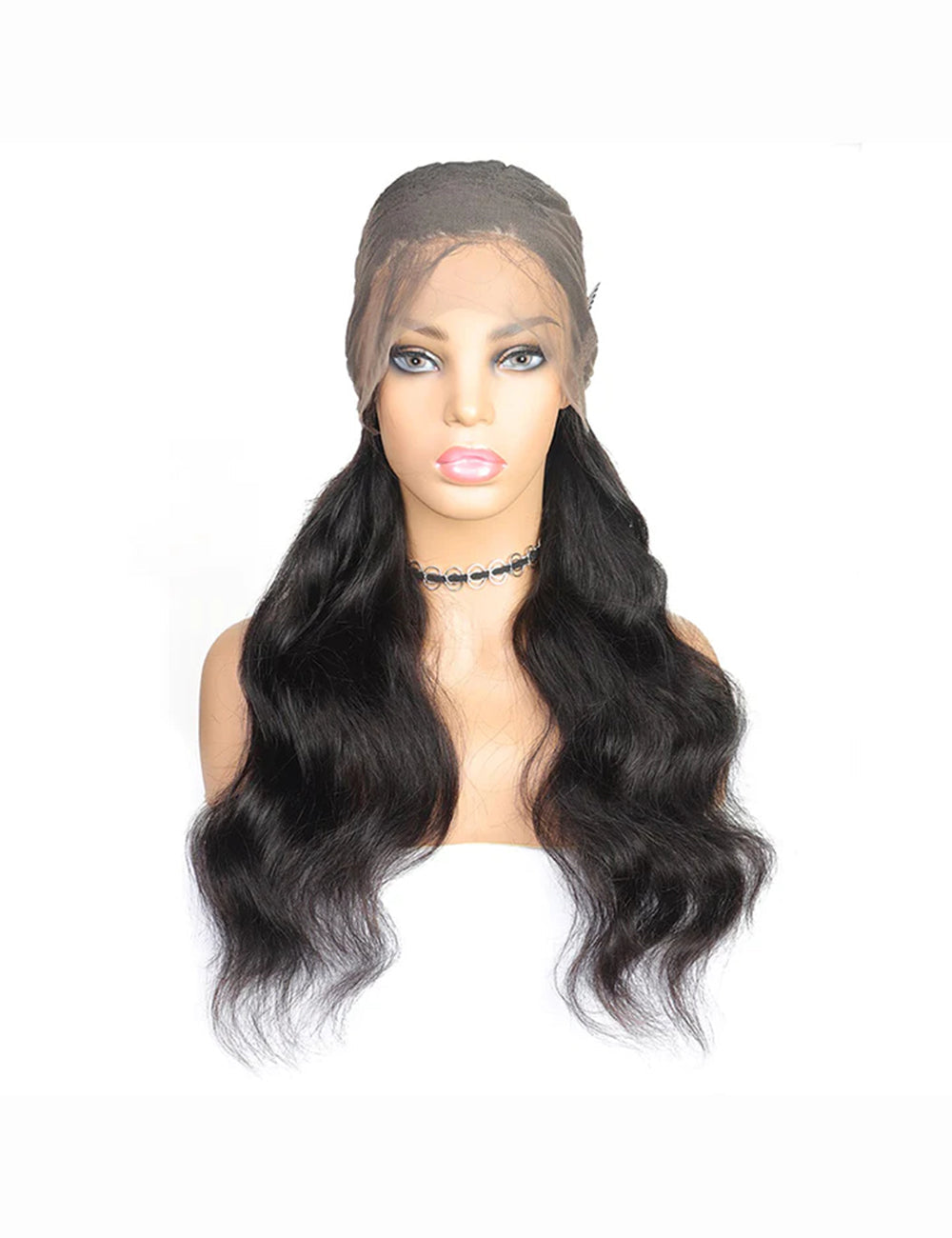 Full Lace Human Hair Wigs With Baby Hair Malaysian Body Wave Lace Frontal Wigs 360 Lace Front Wig-2