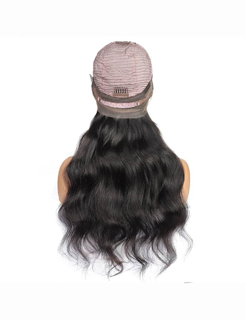 Full Lace Human Hair Wigs With Baby Hair Malaysian Body Wave Lace Frontal Wigs 360 Lace Front Wig-4