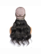 Full Lace Human Hair Wigs With Baby Hair Malaysian Body Wave Lace Frontal Wigs 360 Lace Front Wig-4