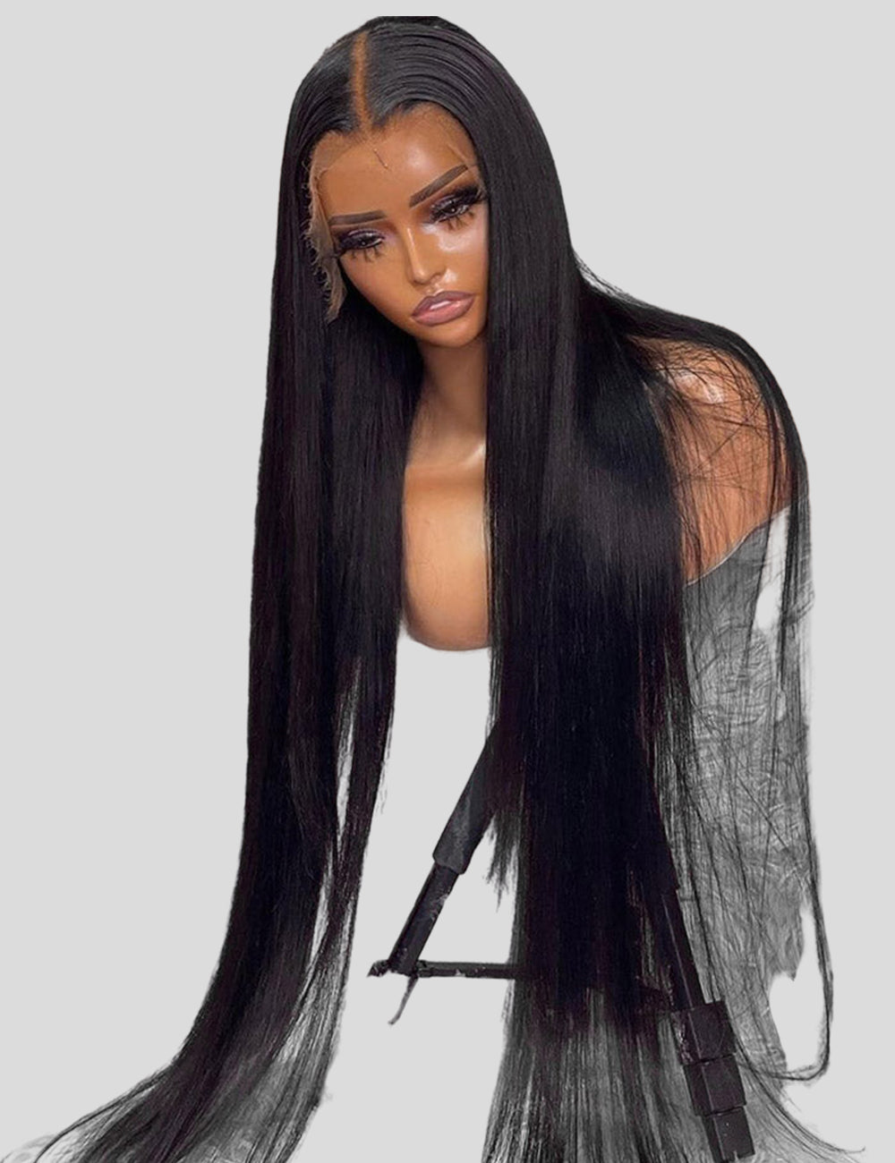 Full Lace Wigs Straight Transparent HD Full Lace Wigs Pre Plucked Human Hair Wigs-5