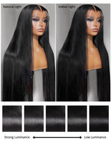 Full Lace Wigs Straight Transparent HD Full Lace Wigs Pre Plucked Human Hair Wigs-7