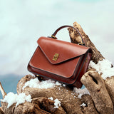 Genuine Leather High-end Women's Shoulder Bag |PRUSES-6