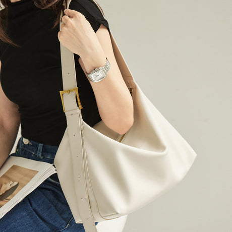 Genuine Leather Tote Bag  Commuter Bag | PRUSES-5