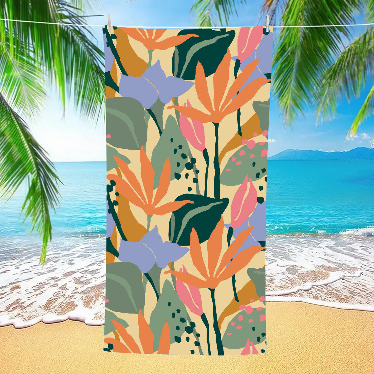 Graffiti_Style_Double-Faced_Fleece_Beach_Towel_PRUSES_8