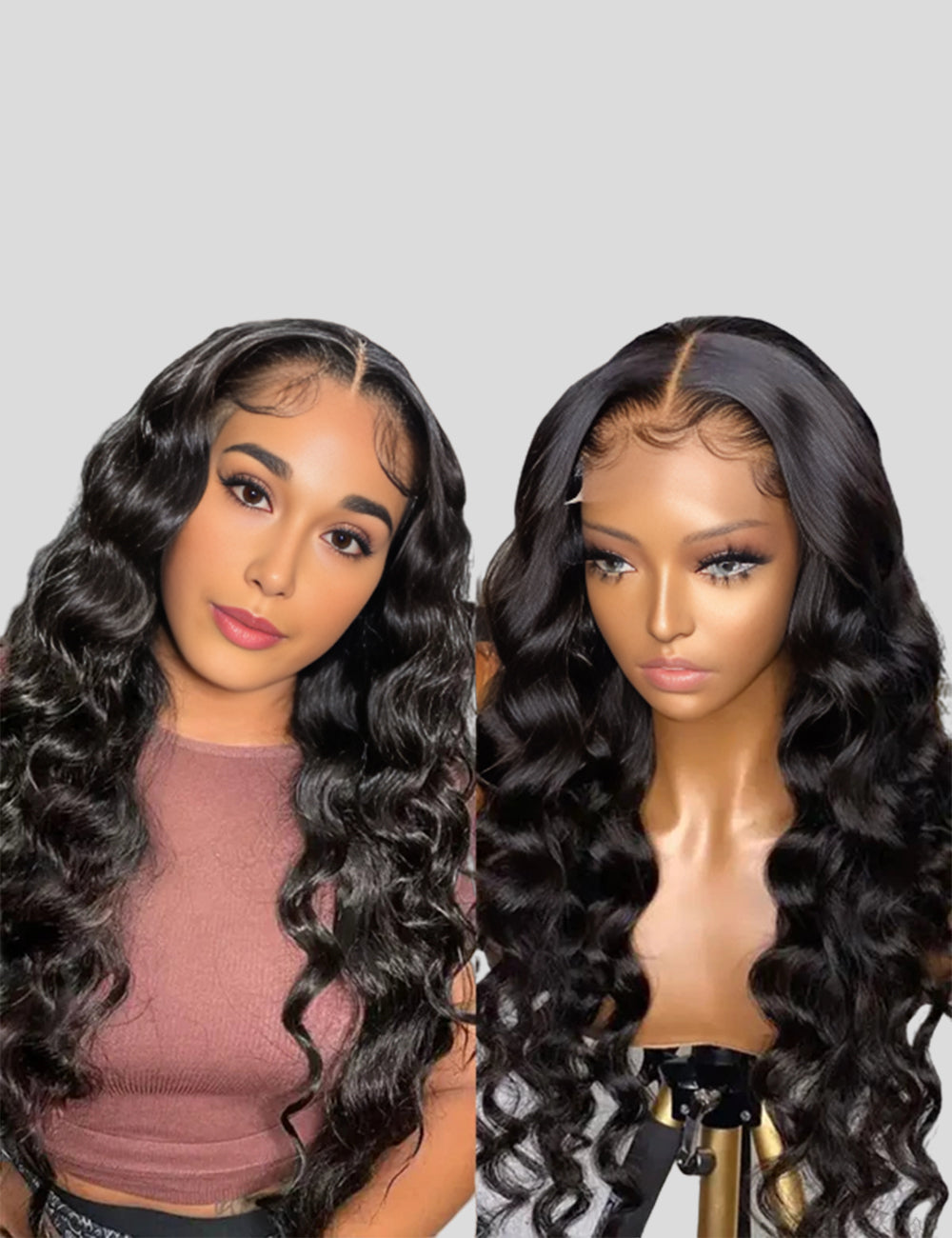 【HD Invisible Lace】30 Inch 13x6 HD Loose Deep Wave Lace Front Wig Glueless Human Hair Wigs Invisible Lace-1