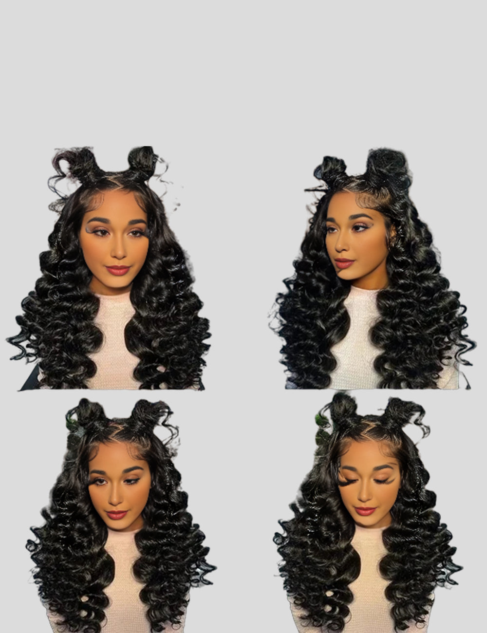 【HD Invisible Lace】30 Inch 13x6 HD Loose Deep Wave Lace Front Wig Glueless Human Hair Wigs Invisible Lace-2