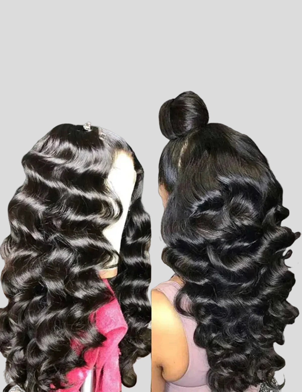 【HD Invisible Lace】30 Inch 13x6 HD Loose Deep Wave Lace Front Wig Glueless Human Hair Wigs Invisible Lace-6