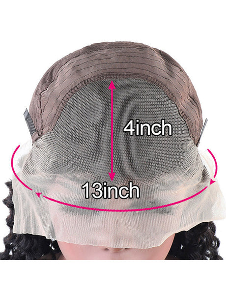 HD Lace Front Wig Straight Hair Wig 13x4 Lace Frontal Wig Brazilian Human Hair Wigs 200% Density-5