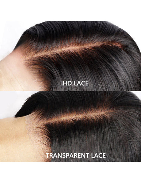 HD Lace Invisible Knots Wear and Go Straight Hair Wig 5x5 Lace Closure And 13x4 Lace Frontal Pre Cut Wigs-10