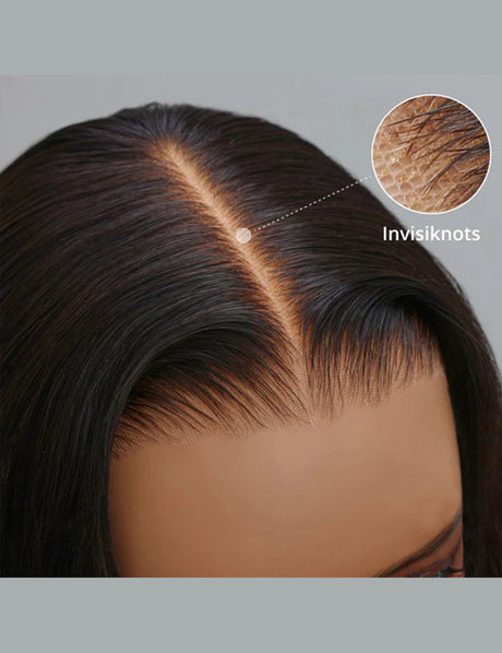 HD Lace Invisible Knots Wear and Go Straight Hair Wig 5x5 Lace Closure And 13x4 Lace Frontal Pre Cut Wigs-11