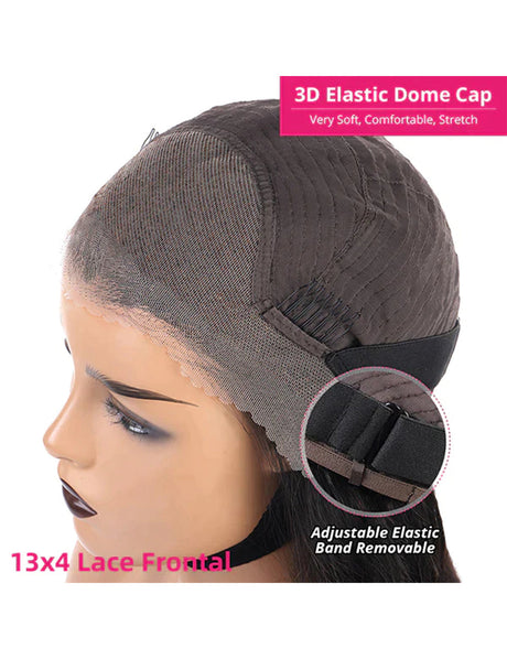 HD Lace Invisible Knots Wear and Go Straight Hair Wig 5x5 Lace Closure And 13x4 Lace Frontal Pre Cut Wigs-6