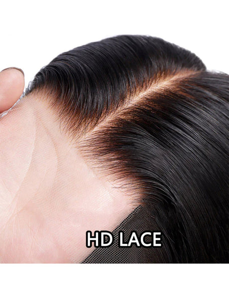 HD Lace Invisible Knots Wear and Go Straight Hair Wig 5x5 Lace Closure And 13x4 Lace Frontal Pre Cut Wigs-9