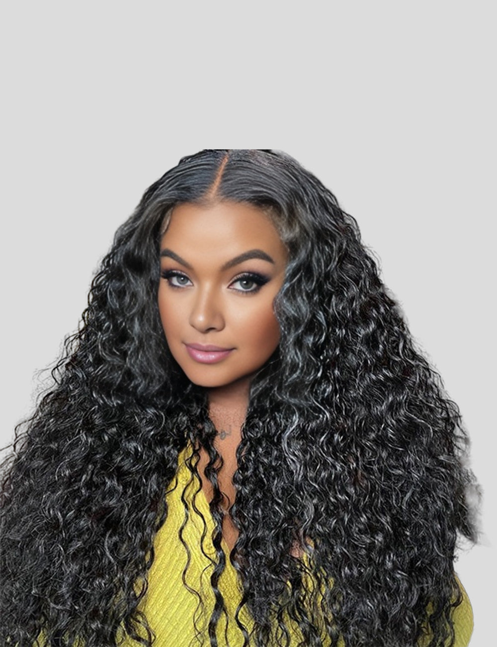 Invisible Knot Wear and Go Deep Wave Wig 13x6 Lace Frontal Wigs Pre Cut Wigs-1