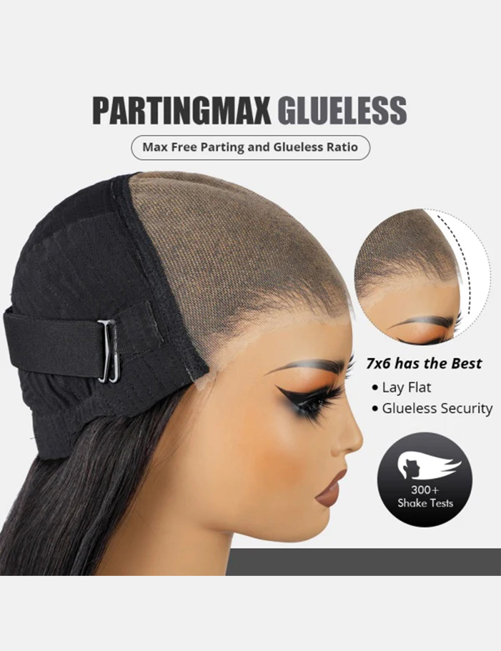 Invisible Knots 7x6 HD Lace Closure Wigs Wear Go PartingMax Loose Deep Wave Wigs Beginner Friendly-2