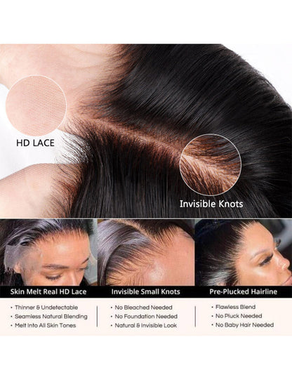 Invisible Knots 7x6 HD Lace Closure Wigs Wear Go PartingMax Loose Deep Wave Wigs Beginner Friendly-7
