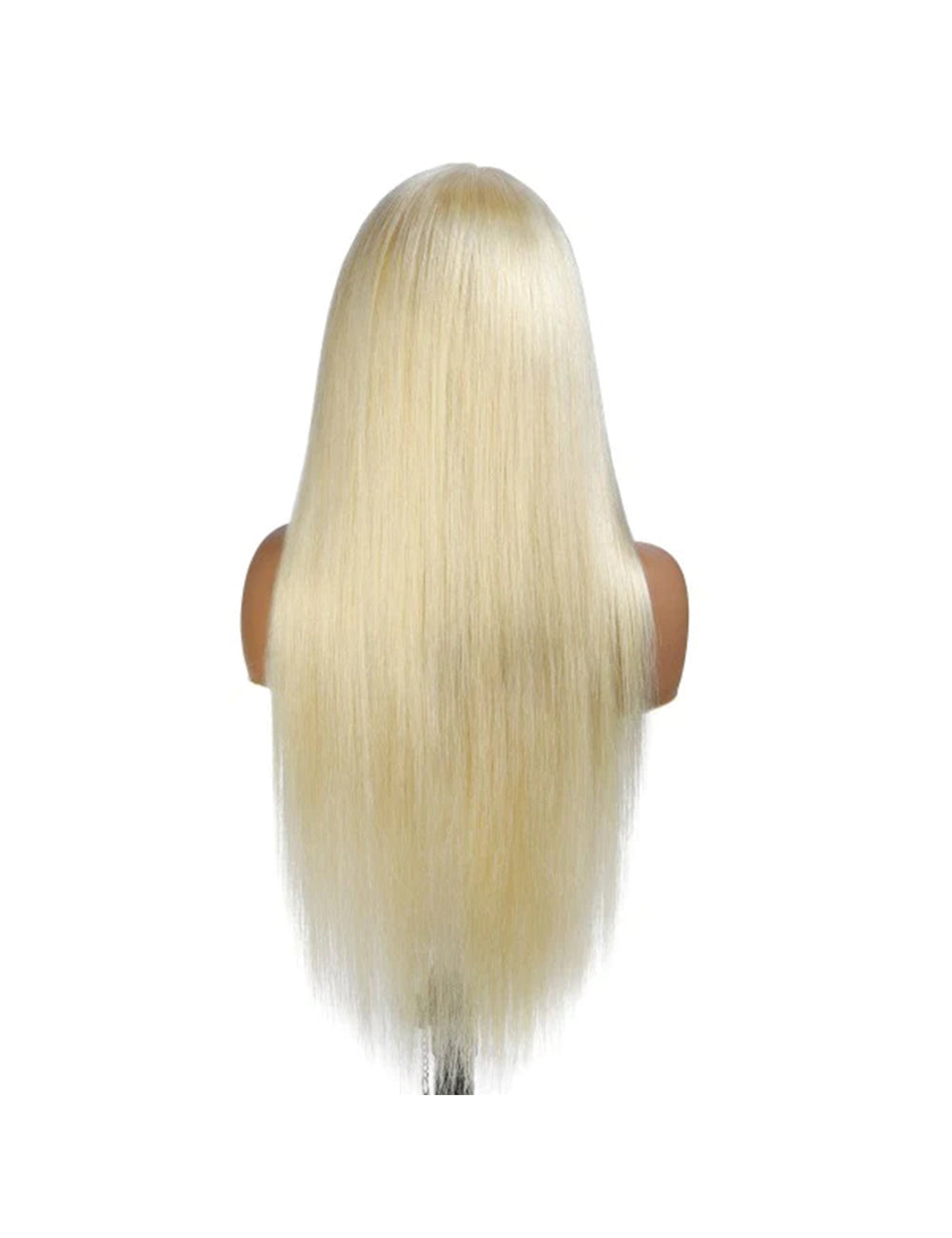 Invisible Knots Blonde Wig Straight HD Lace Frontal Wig Wear And Go Wig Pre Cut Wigs-6