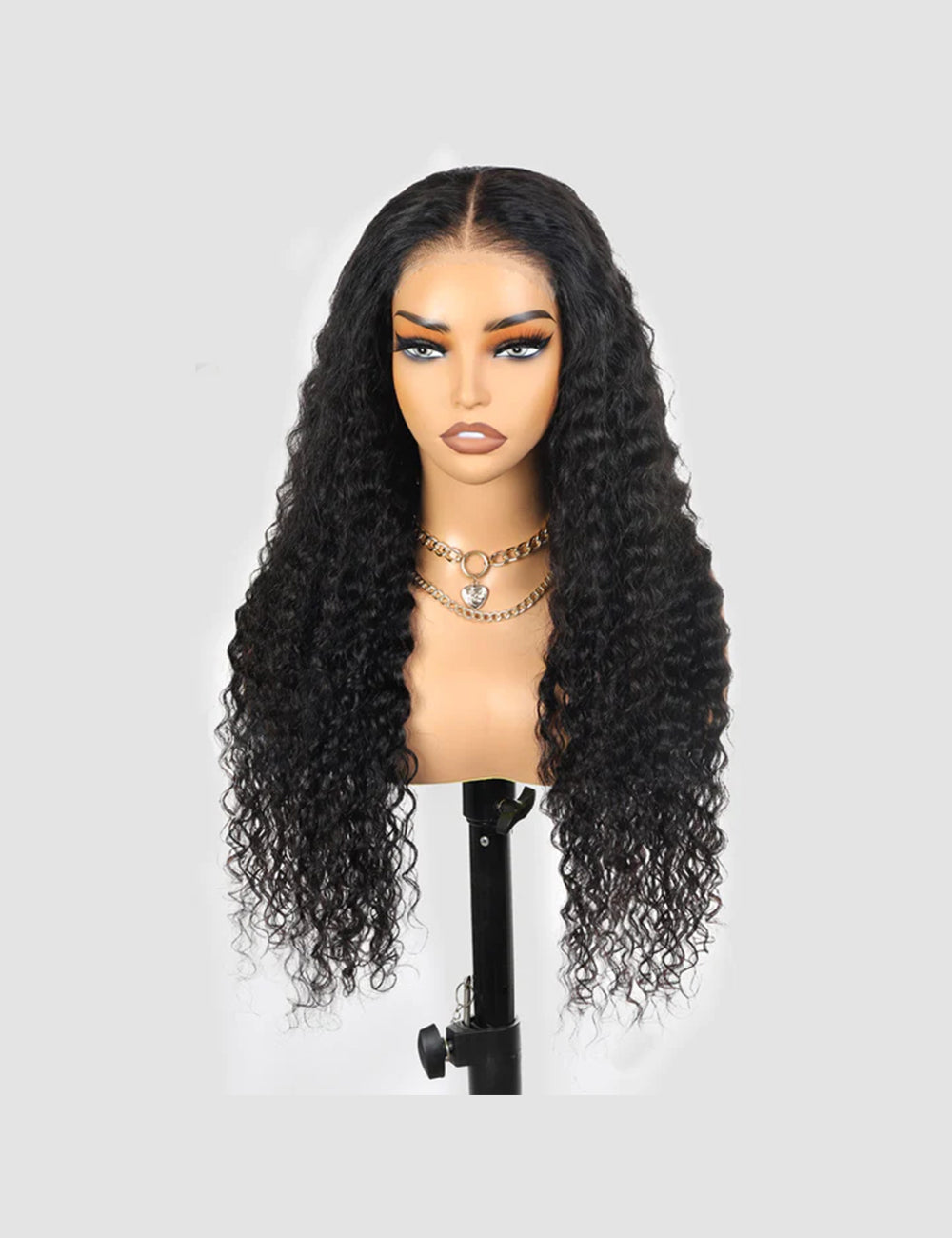 Invisible Knots Glueless Wigs Deep Curly 13x4 HD Lace Frontal Wig Human Hair Pre Cut Wigs-11