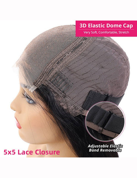 Invisible Knots HD Lace Body Wave And Straight Wear Go Wigs Beginner Friendly Pre Cut Wigs-7