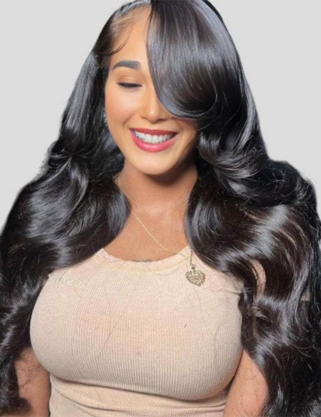 Invisible Knots HD Lace Body Wave And Straight Wear Go Wigs Beginner Friendly Pre Cut Wigs-9-18