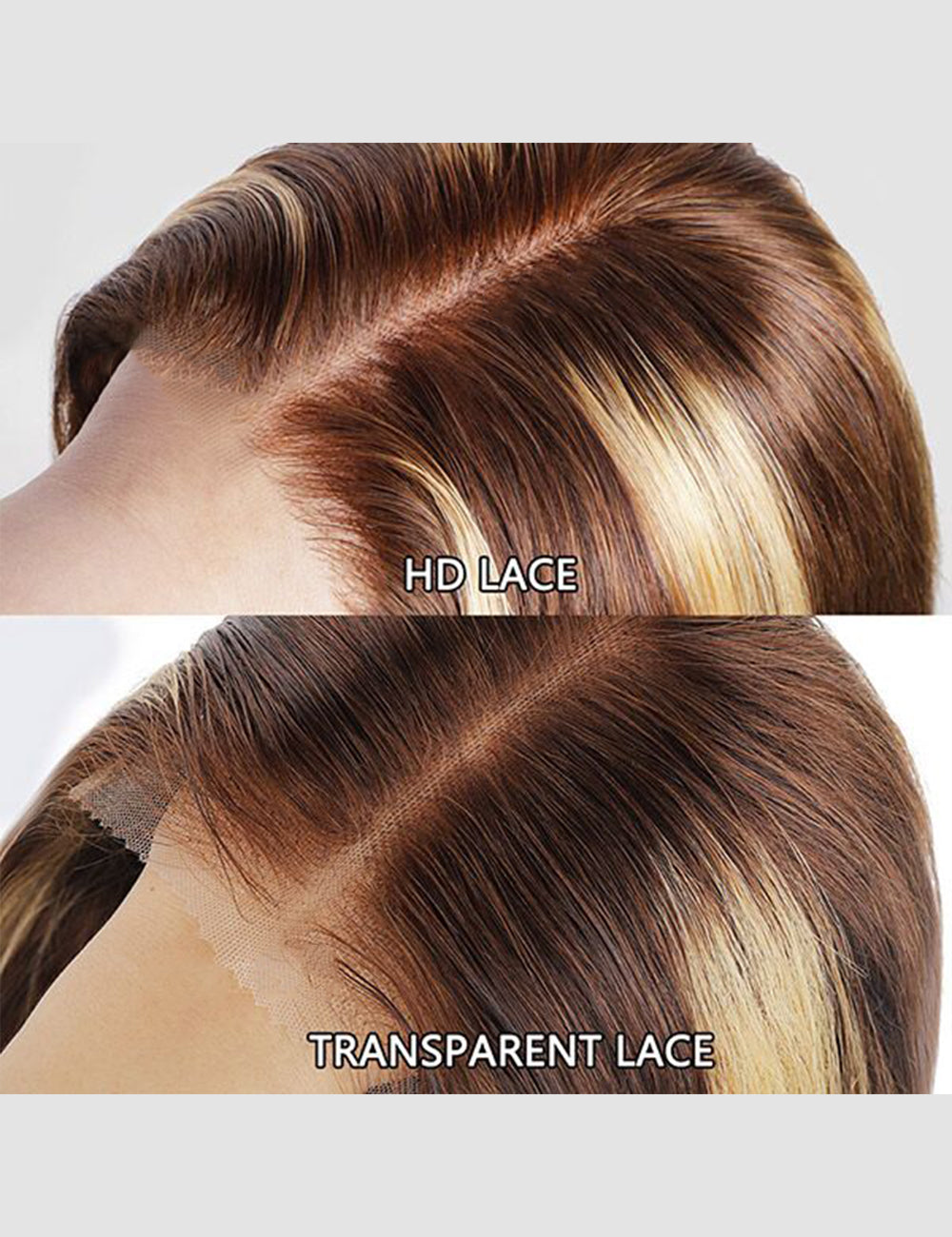 Invisible Knots HD Lace Body Wave Highlighted Wigs P4/27 Color Wear Go Pre Cut Wigs-10