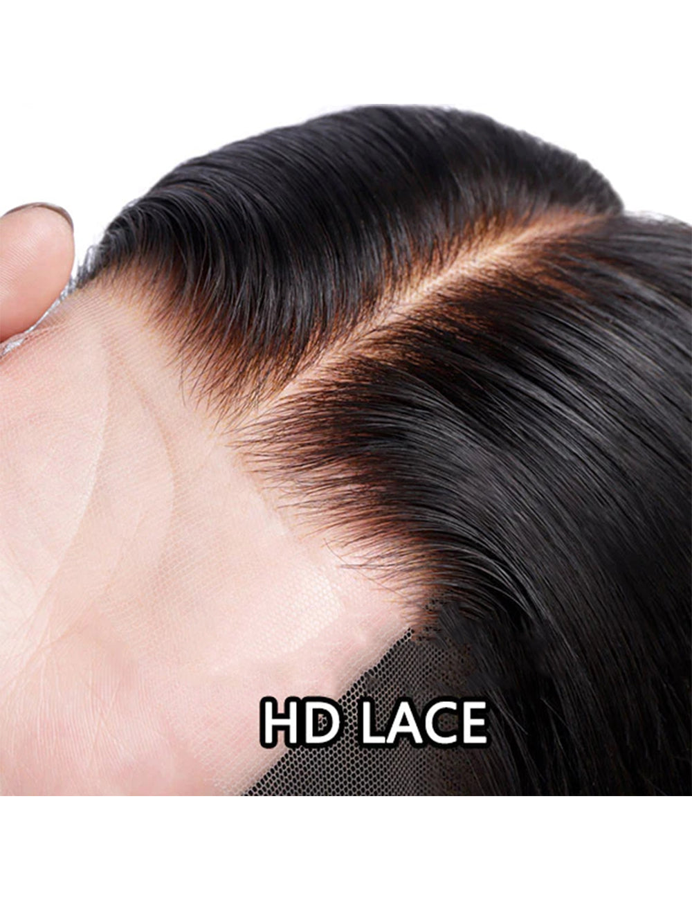 Invisible Knots HD Lace Pre Cut Wigs Deep Wave Glueless Human Hair Wigs With Baby Hair-9