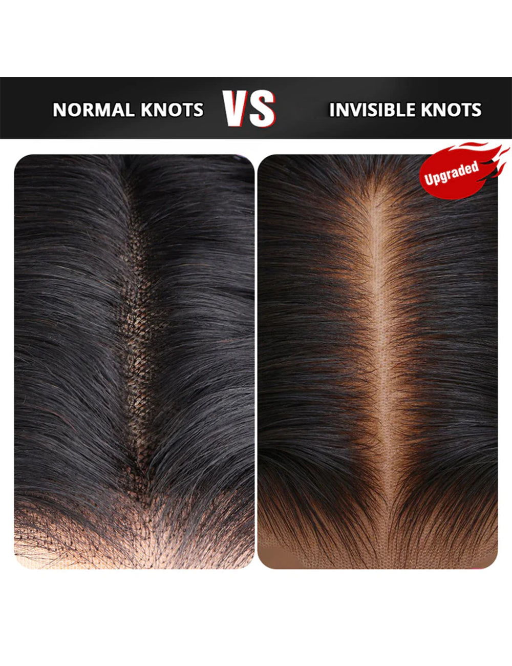 Invisible Knots HD Lace Water Wave Human Hair Wigs Pre Cut Wigs Glueless Wig Pre Plucked-13
