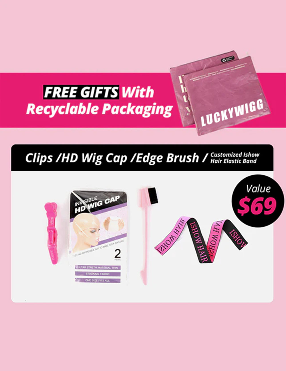 Invisible Knots Kinky Curly Wear Go Wig 13x6 HD Lace Frontal Wigs Pre Cut Wigs Pre Plucked-9