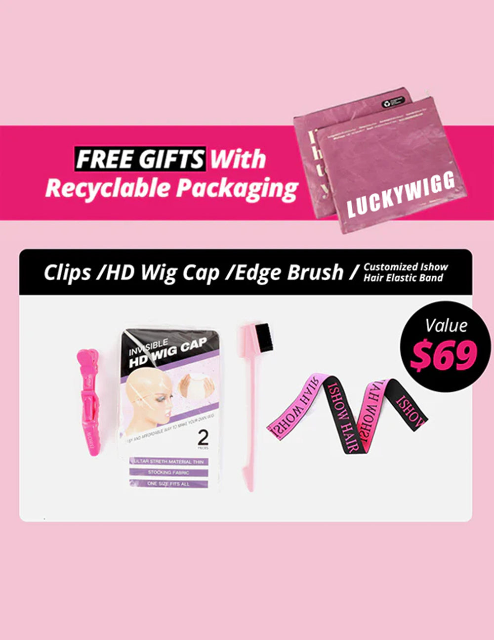 Invisible Knots Kinky Straight Glueless Wig 13x4 HD Lace Frontal Wigs Beginner Friendly Pre Cut Wigs-9