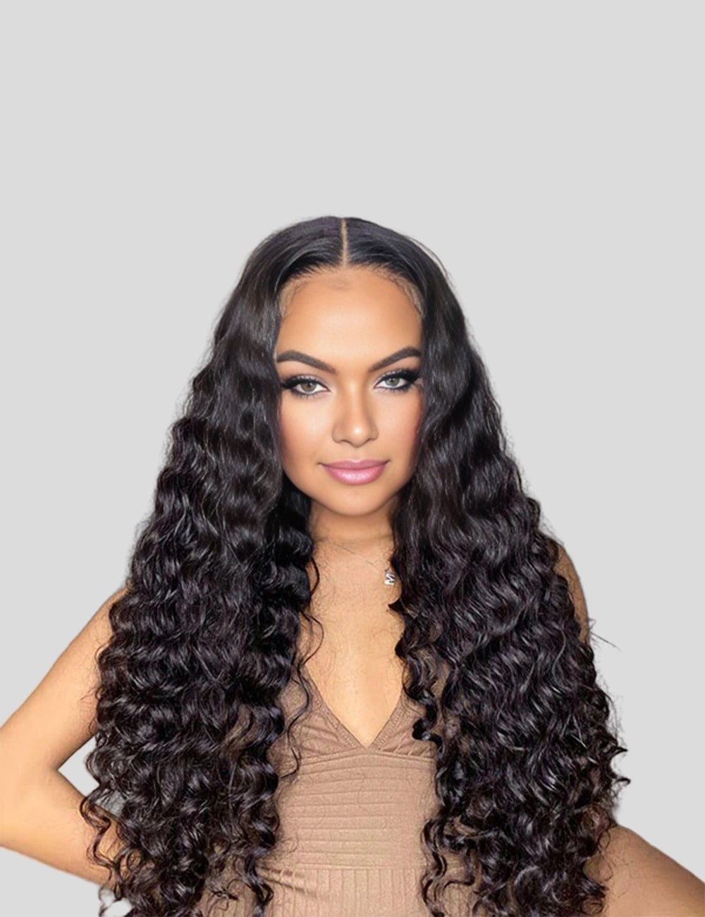 Invisible Knots Loose Deep Glueless Wig 13x4 Lace Frontal Wigs Pre Cut Wigs
