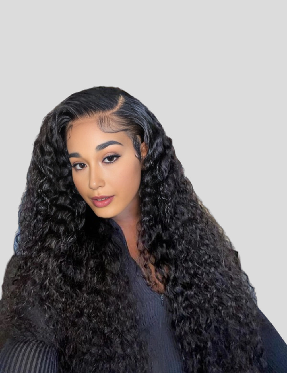 Invisible Knots Pre-Plucked Water Wave Wear Go Wigs 13x4 Lace Frontal Wigs Pre Cut Wigs-2