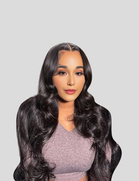 Invisible Knots Wear and Go Glueless Wigs Pre Cut Wigs Body Wave Wigs Pre-Plucked 13x4 Lace Frontal Wig