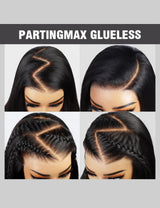 Kinky Curly PartingMax 7x6 HD Lace Closure Human Hair Wig Invisible Knots Glueless Wigs-5