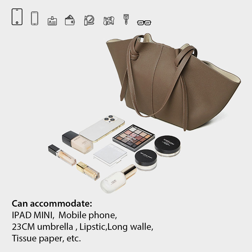 Large Capacity Genuine Leather Bat Carrying Wing Tote Bag | PRUSES-8